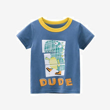 Carica l'immagine nel visualizzatore di Gallery, Boys T Shirt Kids Children Tops Cotton Clothing Short