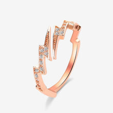 Charger l'image dans la galerie, Women Fashion Rose Gold Silver Color Ring Accessories