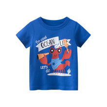 Carica l'immagine nel visualizzatore di Gallery, Boys T Shirt Kids Children Tops Cotton Clothing Short