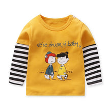 Charger l'image dans la galerie, New Arrivel Striped Baby Girls Cotton Long Sleeve T-shirt