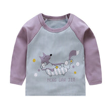 Charger l'image dans la galerie, New Arrivel Striped Baby Girls Cotton Long Sleeve T-shirt