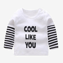 Charger l'image dans la galerie, New Arrivel Striped Baby Girls Cotton Long Sleeve T-shirt