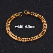 Charger l'image dans la galerie, Fashion Stainless Steel Cuban Bracelet