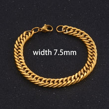 Charger l'image dans la galerie, Fashion Stainless Steel Cuban Bracelet