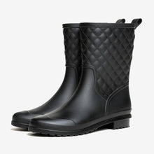 Load image into Gallery viewer, Rubber Warm Shoes New Plaid Casual Rubber Shoes