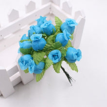 Carica l'immagine nel visualizzatore di Gallery, Flowers Silk Rose Mini Bouquet for