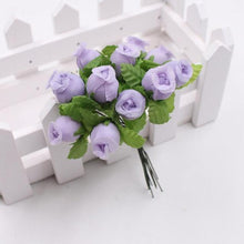 Carica l'immagine nel visualizzatore di Gallery, Flowers Silk Rose Mini Bouquet for