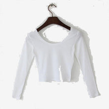 Charger l'image dans la galerie, Sleeve O-neck Woman's T shirts Sexy Femme