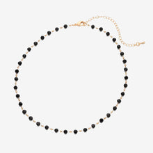 Charger l'image dans la galerie, Black Crystal Beads Chain Necklaces For Women Necklace