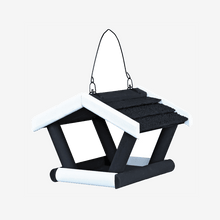 Load image into Gallery viewer, Natura Bird Feeder With Stand Black
