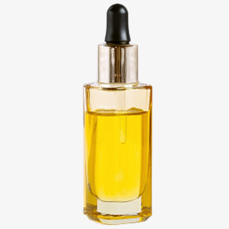 Glass Bottle with Dropper with CBD oil