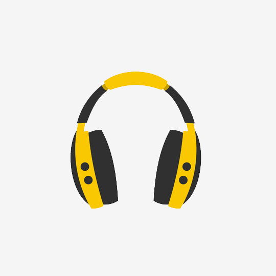 Wireless Headset green new