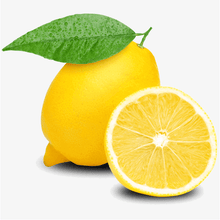 Carica l&#39;immagine nel visualizzatore di Gallery, Lemon and lemon slices isolated
