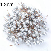 Load image into Gallery viewer, berry artificial flower red cherry pearlescent
