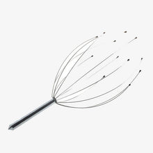 Load image into Gallery viewer, NEW-Silver Head Scalp Neck Stress Relax Massager
