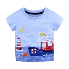 Laden Sie das Bild in den Galerie-Viewer.1-6Y Casual Fashion Summer Toddler Baby Boys Cotton
