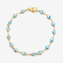 Load image into Gallery viewer, Evil Eye Enamel Bead Bracelet Jewelry For Women Men
