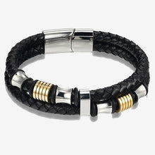 Charger l&#39;image dans la galerie, Magnetic Black Men Bracelet
