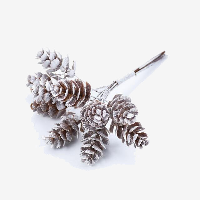 Artificial plants fake pine cone decorative
