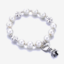 Load image into Gallery viewer, Heart Pearl Bracelets Bangles For Women
