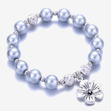 Load image into Gallery viewer, Heart Pearl Bracelets Bangles For Women
