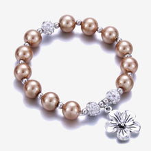 Load image into Gallery viewer, Heart Pearl Bracelets Bangles For Women
