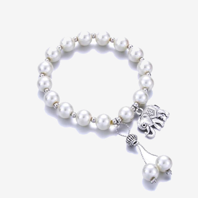 Heart Pearl Bracelets Bangles For Women