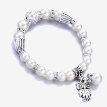 Load image into Gallery viewer, Heart Pearl Bracelets Bangles For Women

