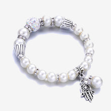 Load image into Gallery viewer, Heart Pearl Bracelets Bangles For Women
