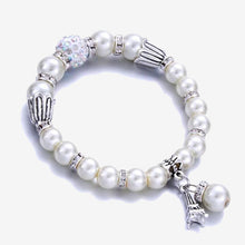 Load image into Gallery viewer, Heart Pearl Bracelets Bangles For Women
