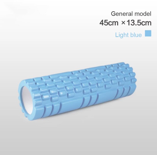 33cm45cmHollow Yoga Column Roller Yoga Block Eva Foam Roller for Pilates Fitness Gym Massage Muscle Relaxation Sport Tools