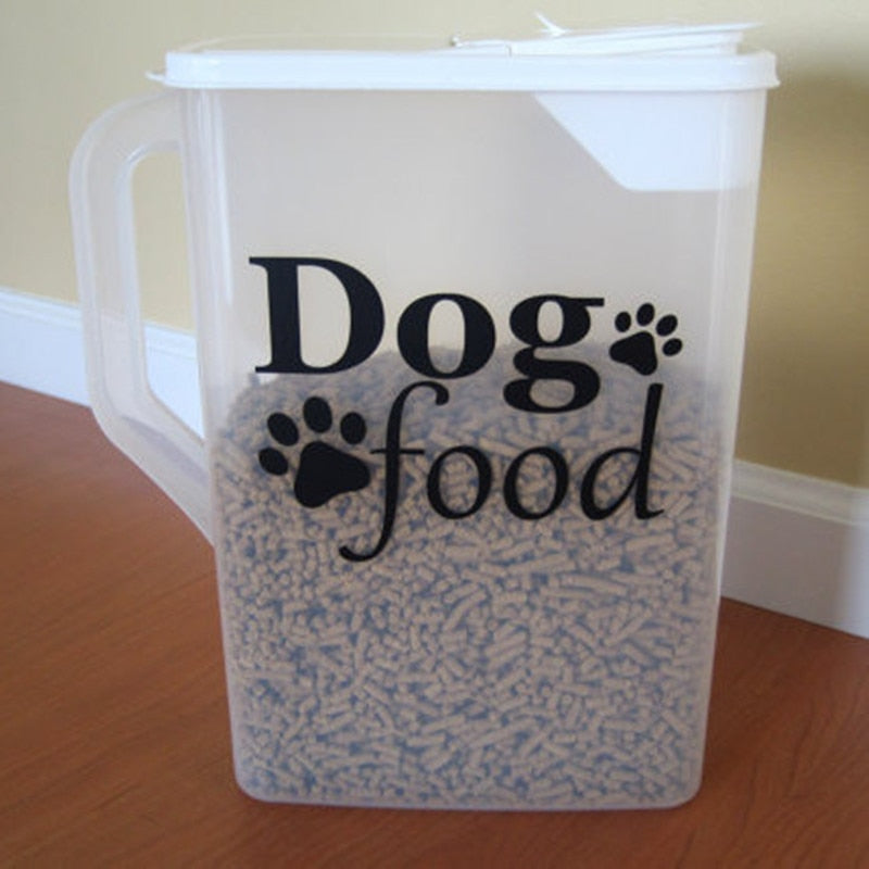 Dog Cat Food Decal Wall Sticker