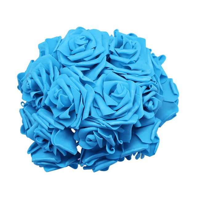 Bouquet Decorative Foam Rose Flowers