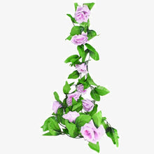 Carica l&#39;immagine nel visualizzatore di Gallery, 230cm Silk Rose Fake Creeper Green Leaf Ivy Vine
