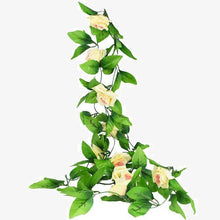 Carica l&#39;immagine nel visualizzatore di Gallery, 230cm Silk Rose Fake Creeper Green Leaf Ivy Vine
