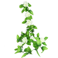 Carica l&#39;immagine nel visualizzatore di Gallery, 230cm Silk Rose Fake Creeper Green Leaf Ivy Vine
