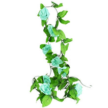 Carica l&#39;immagine nel visualizzatore di Gallery, 230cm Silk Rose Fake Creeper Green Leaf Ivy Vine
