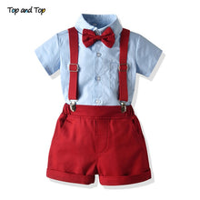 Load image into Gallery viewer, Top and Top Baby Boy Clothing Sets Infants Newborn Boy Shorts
