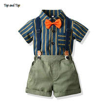 Load image into Gallery viewer, Top and Top Baby Boy Clothing Sets Infants Newborn Boy Shorts
