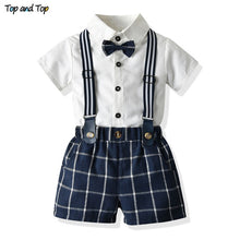 Load image into Gallery viewer, Top and Top Baby Boy Clothing Sets Infants Newborn Boy Shorts
