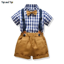 Load image into Gallery viewer, Top and Top Baby Boy Clothing Sets Infants Newborn Boy Shorts
