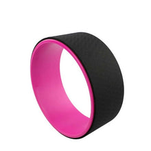 Carica l&#39;immagine nel visualizzatore di Gallery, Yoga Pilates Circle TPE Yoga Fitness Roller Wheel Back Training Tool Slimming Magic Waist Shape Pilates Ring
