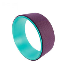 Carica l&#39;immagine nel visualizzatore di Gallery, Yoga Pilates Circle TPE Yoga Fitness Roller Wheel Back Training Tool Slimming Magic Waist Shape Pilates Ring
