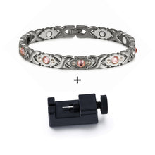 Load image into Gallery viewer, Gold-color Stainless Steel Bracelet Women Cross Health
