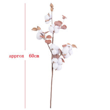 Load image into Gallery viewer, Naturally Dried Cotton Flowers Artificial Plants
