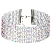 Carica l&#39;immagine nel visualizzatore di Gallery, Crystal Rhinestone Choker Necklace

