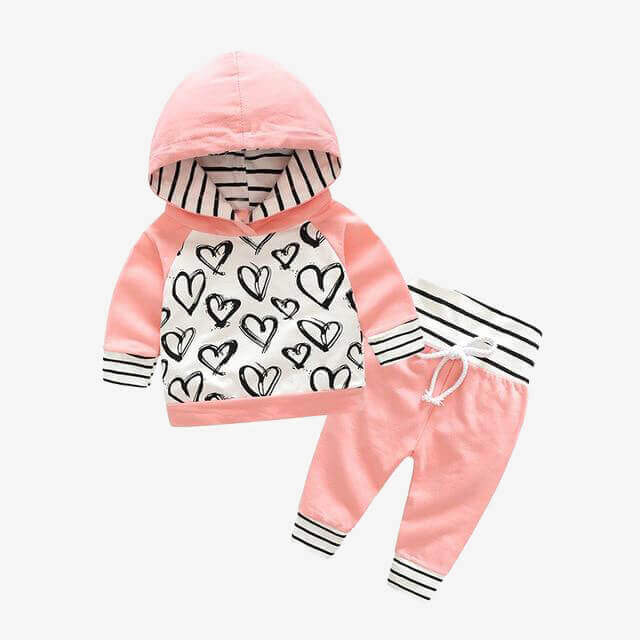 Top and Top Fashion Cute Infant Newborn Baby Girl Clothes