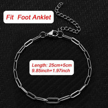 Load image into Gallery viewer, Stainless Steel Square Link Chain Necklaces
