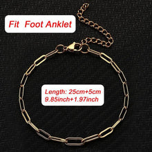 Load image into Gallery viewer, Stainless Steel Square Link Chain Necklaces
