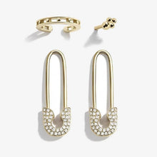 Load image into Gallery viewer, Pearl Ear Cuff Stackable C Shaped Clip Earrings

